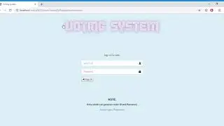 Voting System Project in PHP with Source Code | Projecto.in