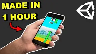 I made Flappy Bird in 1 Hour using Unity (Devlog)