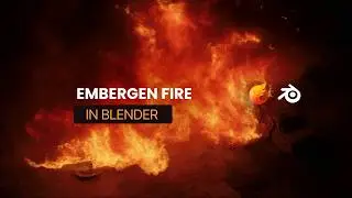 🔥 Make Embergen Fire Look 🔥🔥🔥 in Blender | Tutorial (+Free VDB)
