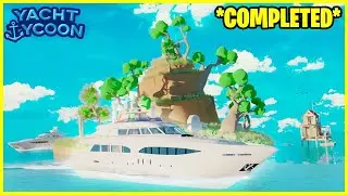 *MODERN YATCH BUILD* YACHT TYCOON ROBLOX