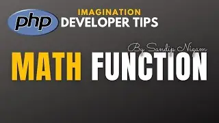 PHP Math Function | PHP Tutorial for Math Function in Hindi