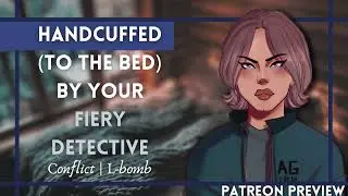 AUDIO RP | Handcuffed (to the Bed) by your Fiery Detective (F4A)(Patreon Preview)(Spicy)