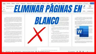 👉Como eliminar pagina en blanco en Word 2025 | facil y rápido