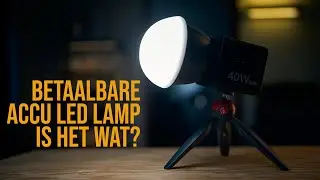 Betaalbare 40watt led lamp voor video, is het wat?  Review Ulanzi LT028