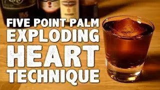 Five Point Palm Exploding Heart Technique - a Mezcal Drink Inspired by Kill Bill