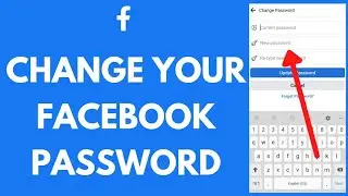 How To Change your Facebook Password | Facebook Password Change 2021