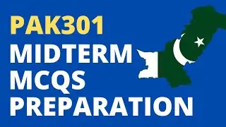 PAK301 Midterm Preparation Solved MCQs