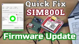 SIM800 Firmware Update Tutorial | Fix Bugs & Unlock New Features