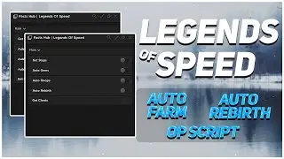 Roblox Legends Of Speed Script | Autofarm Hile Nasıl Yapılır? Op Pastebin Gui (2023 Hack)