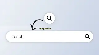 Animates Search Box Using Html, Css and javascript