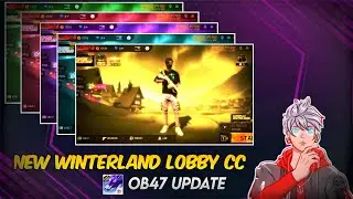 Top 5 Lobby CC New Winterland 2024 | OB47 Update | Free Fire Lobby CC Pack XML In Alight Motion |