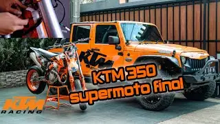 OBAT GANTENG || FINAL NEW KTM 350 SUPERMOTO BUAT ANAK SMA IDAMAN PARA WANITA