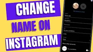 How to Change the name of your Instagram account in new update 2023 | Wiki General