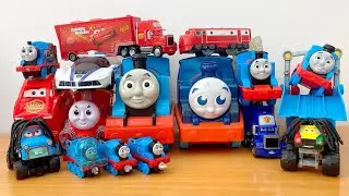 Disney Pixar Cars , Thomas and Friends, Various trains and Cars toy, Mack Truck, Lightning McQueen