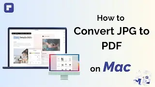 How to Convert JPG to PDF  | Wondershare PDFelement 8