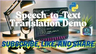 Speech-to-Text (STT) Recognition Demo via SpeechRecognition with Python