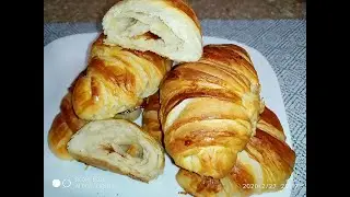 КРУАССАНЫ КАК ПУХ ВОЗДУШЫЕ И СЛОИСТЫЕ