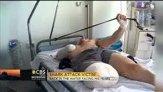 Shark attack survivor: 