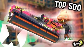 How FAST do Top 500 Carbon Roller Pro Players play Splatoon 3?