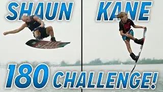 Low Risk 180 Wakeboard Challenge with Shaun Murray and Kane Ward