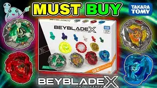 The BEYBLADE X CUSTOMIZE SET U is a MUST BUY!