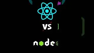 What NODE.JS is same to REACT.JS? 😊😉😉| Diff bw REACT.JS and Node.js 😊😉😉