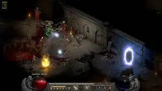 Нормал. Победа над Андариэль. Прохождение Волшебницей Diablo II: Resurrected на сложности нормал.