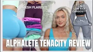 ALPHALETE TENACITY REVIEW & TRY ON HAUL 2024 | New Fabric softer than ever? worth it? new amplify