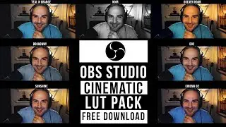 OBS Studio Tutorial - How To get the Cinematic Look + LUT Pack