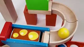 🪵 Wooden Marble Run