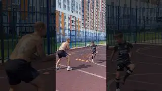 Тренирую чемпиона ⚽️🏃‍♂️ #footballfreestyle #рязань #футбол