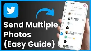 How To Send Multiple Photos On Twitter DM ! [EASY STEPS]