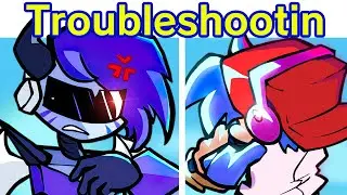 Friday Night Funkin' VS Troubleshooting V2 FULL Week + Cutscenes (Nitro's Discord Server) (FNF Mod)