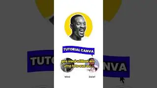 Tutorial de Foto de Perfil profissional 🔥 #canva #canvatutorial #canvacreate