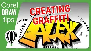 Creating Graffiti text in CorelDraw