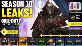 *NEW* Season 10 Leaks! Test Server + Legendary Skins + Zombie Mode Update & more! COD Mobile Leaks