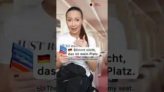 ✈️Am Gang oder am Fenster? (Alltagsdeutsch | Deutsch lernen | Learn German | A1 A2 B1 B2 C1 C2)