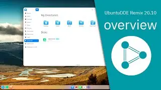 UbuntuDDE Remix 20.10 overview  | Powerful Ubuntu with the most beautiful desktop environment.