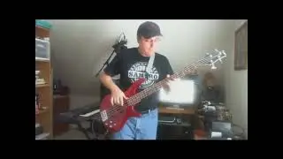 Jerry Boutot Red Barchetta Bass Cover - Lead Solo Section