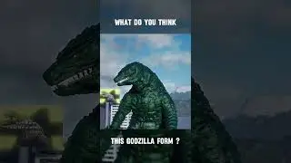 GODZILLA'S CRAZY NEW FORM 🟢 #shorts