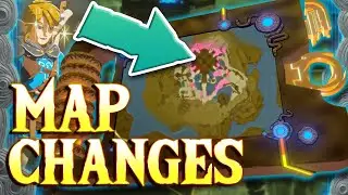 How Tears of the Kingdom CHANGES BOTW’s Map