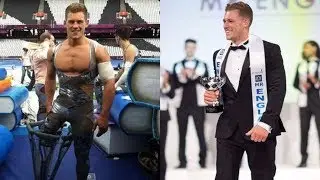 Male model Jack Eyers becomes first amputee to win Mr England