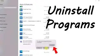 How to Fully Uninstall a Program on Windows 10 | Uninstall Programs Windows 10