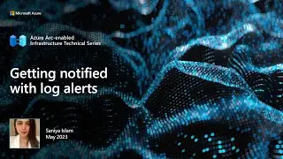 Getting notified with Log alerts