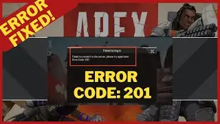 How to Fix Apex Legends Mobile Failed to Connect to the Server (Error 201) | Android Data Recovery