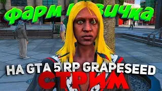 ФАРМ НОВИЧКА на GTA 5 RP GRAPESEED. МАРАФОН СТРИМОВ [2/5]