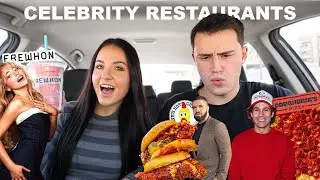TRYING EVERY CELEBRITY RESTAURANT IN LA!!