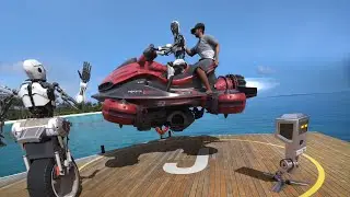 Would you ride a flying Jet ski?