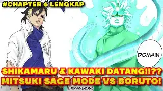 BORUTO TWO BLUE VORTEX CHAPTER 6 SPOILER - MITSUKI SAGE MODE VS BORUTO !! SHIKAMARU & KAWAKI TIBA!?