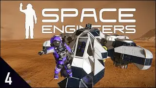 Space Engineers: Escape From Mars (Episode 4) - Scavenging and Base Expansion!